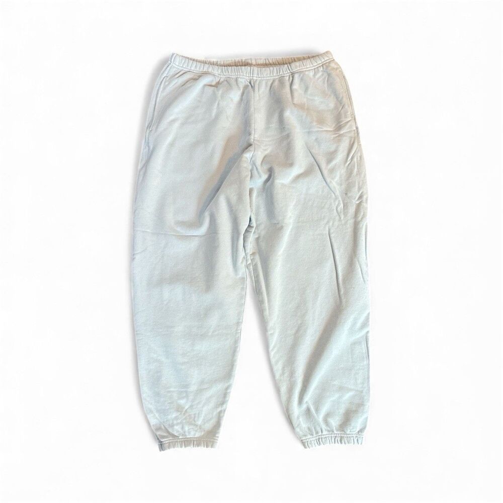 Skims Light Blue Terry Pocketed Joggers Size Extra Large XL